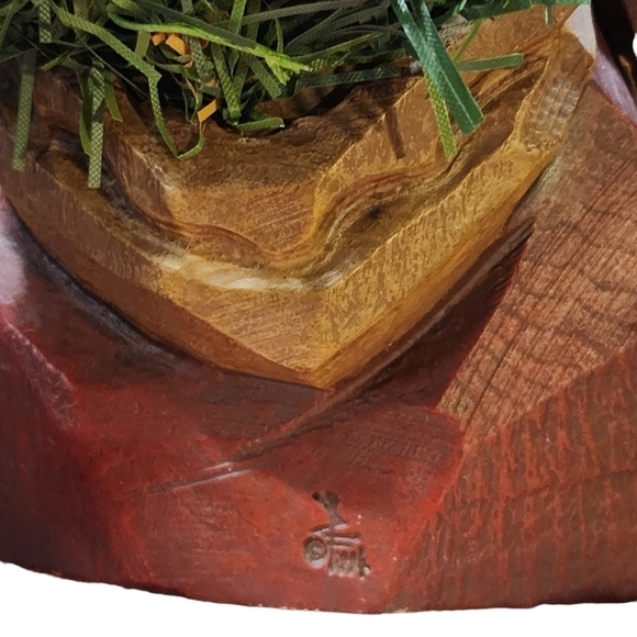 Vtg 1997 David Frykman Santa Shelf mantle table sitter DF 1207 - Picture 11 of 11